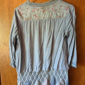 BKE Cardigan Size XS, Flowy Boho Hippie Festival Cardigan